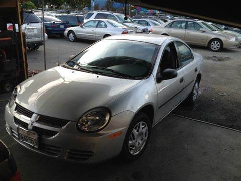 2004 Dodge Neon for sale at Crow`s Auto Sales in San Jose CA