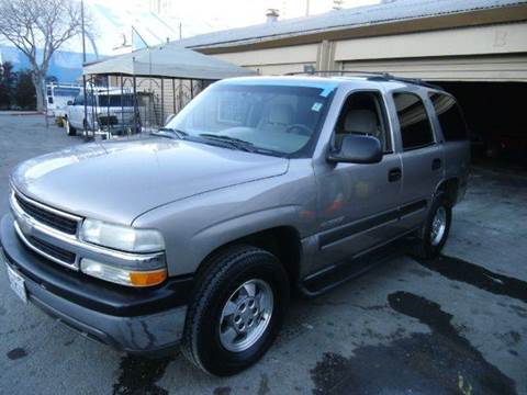 2002 Chevrolet Tahoe for sale at Crow`s Auto Sales in San Jose CA