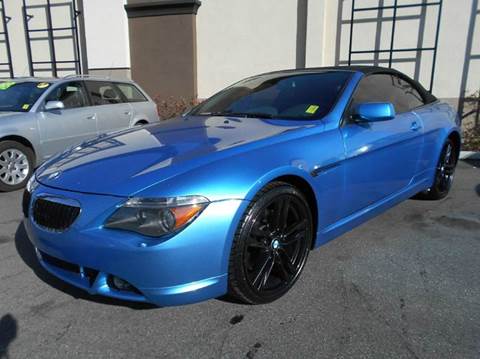 2004 BMW 6 Series for sale at Crow`s Auto Sales in San Jose CA
