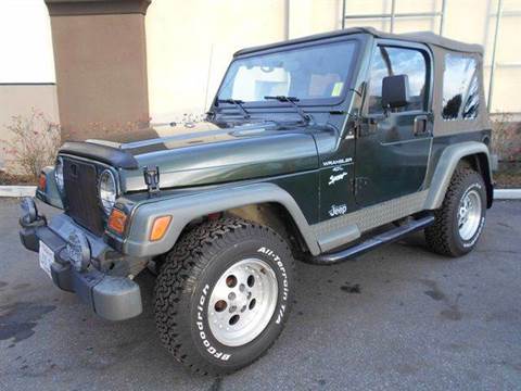 1998 Jeep Wrangler for sale at Crow`s Auto Sales in San Jose CA