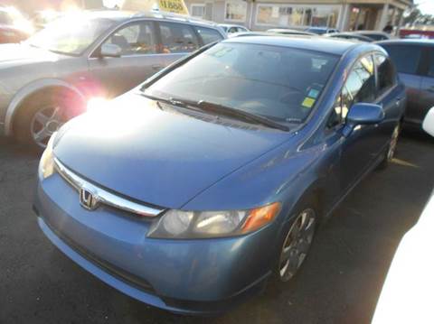 2006 Honda Civic for sale at Crow`s Auto Sales in San Jose CA