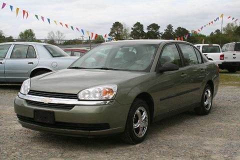 2004 Chevrolet Malibu for sale at Rheasville Truck & Auto Sales in Roanoke Rapids NC