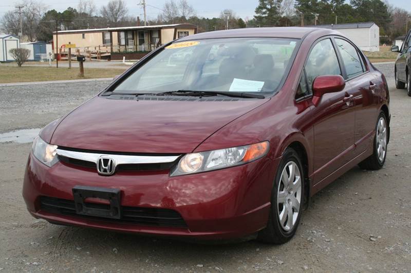 2008 Honda Civic for sale at Rheasville Truck & Auto Sales in Roanoke Rapids NC