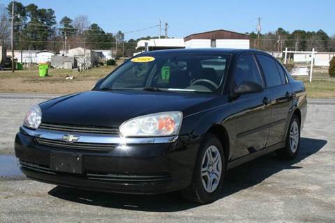 2005 Chevrolet Malibu for sale at Rheasville Truck & Auto Sales in Roanoke Rapids NC