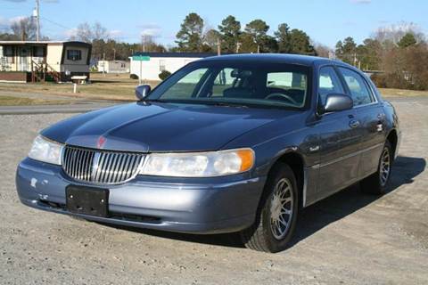 2000 Lincoln Town Car for sale at Rheasville Truck & Auto Sales in Roanoke Rapids NC