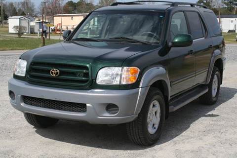 2001 Toyota Sequoia for sale at Rheasville Truck & Auto Sales in Roanoke Rapids NC