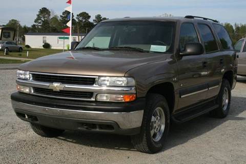 2003 Chevrolet Tahoe for sale at Rheasville Truck & Auto Sales in Roanoke Rapids NC