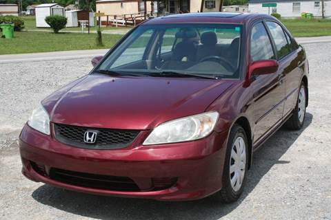 2004 Honda Civic for sale at Rheasville Truck & Auto Sales in Roanoke Rapids NC