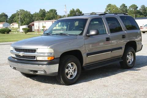 2001 Chevrolet Tahoe for sale at Rheasville Truck & Auto Sales in Roanoke Rapids NC