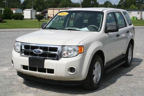 2012 Ford Escape for sale at Rheasville Truck & Auto Sales in Roanoke Rapids NC