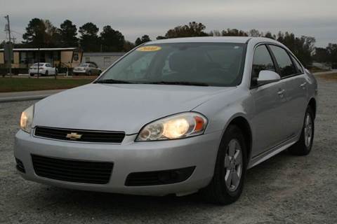 2010 Chevrolet Impala for sale at Rheasville Truck & Auto Sales in Roanoke Rapids NC