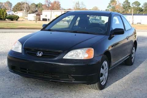 2002 Honda Civic for sale at Rheasville Truck & Auto Sales in Roanoke Rapids NC