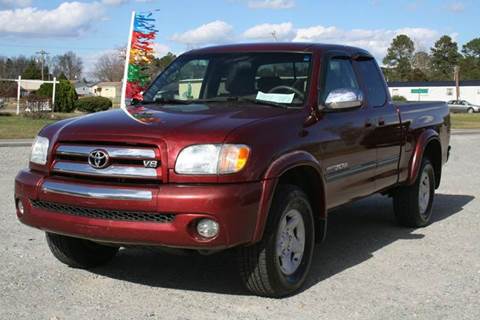 2003 Toyota Tundra for sale at Rheasville Truck & Auto Sales in Roanoke Rapids NC