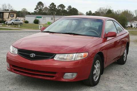 1999 Toyota Camry Solara for sale at Rheasville Truck & Auto Sales in Roanoke Rapids NC