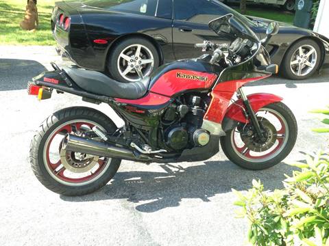 1984 Kawasaki zx750 turbo for sale at SOUTH VALLEY AUTO in Torrington CT
