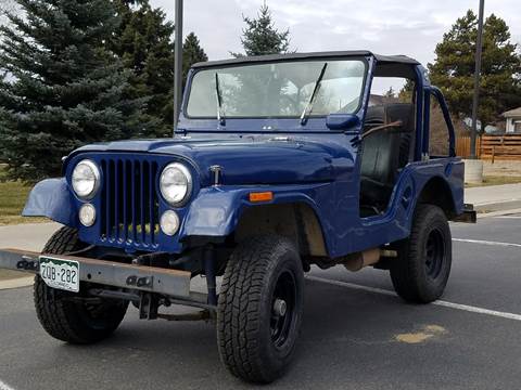 1970 Jeep CJ-5 for sale at HIGH COUNTRY MOTORS in Granby CO