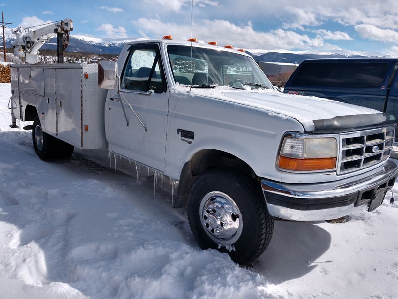 1995 Ford F-450 for sale at HIGH COUNTRY MOTORS in Granby CO