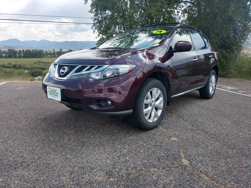 2014 Nissan Murano for sale at HIGH COUNTRY MOTORS in Granby CO