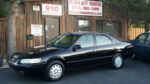 1998 Toyota Camry for sale at De Kam Auto Brokers in Colorado Springs CO