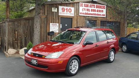 2003 Ford Focus for sale at De Kam Auto Brokers in Colorado Springs CO