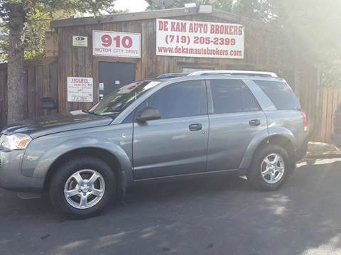 2006 Saturn Vue for sale at De Kam Auto Brokers in Colorado Springs CO