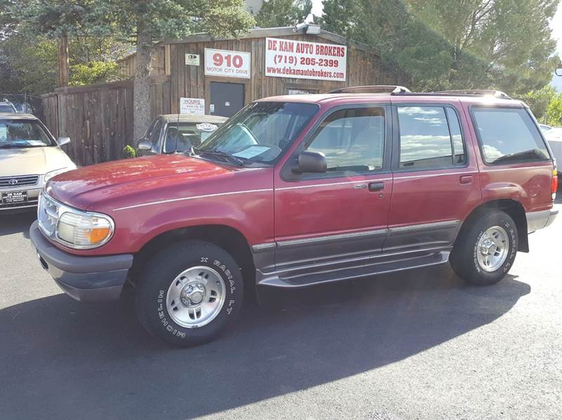 1996 Ford Explorer for sale at De Kam Auto Brokers in Colorado Springs CO