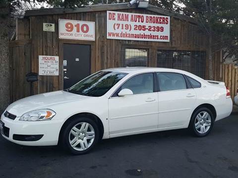 2007 Chevrolet Impala for sale at De Kam Auto Brokers in Colorado Springs CO