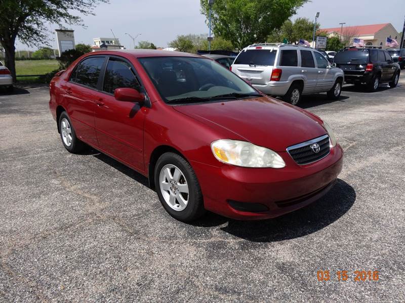 2007 Toyota Corolla for sale at HOUSTON'S BEST AUTO SALES in Houston TX