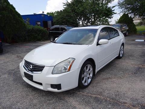 2008 Nissan Maxima for sale at HOUSTON'S BEST AUTO SALES in Houston TX