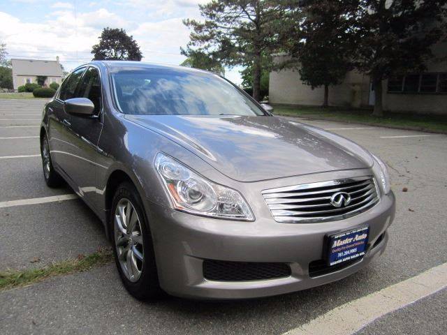2009 Infiniti G37 Sedan Awd X 4dr Sedan In Revere Ma Master Auto