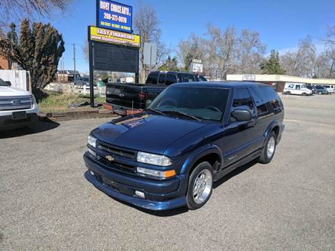 2002 Chevrolet Blazer for sale at Right Choice Auto in Boise ID