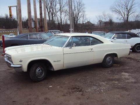 1966 Chevrolet SS impalla for sale at Marshall Motors Classics in Jackson MI