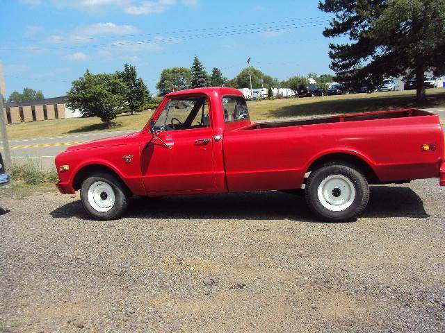 1968 Chevrolet pick up for sale at Marshall Motors Classics in Jackson MI