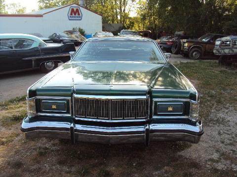 1978 Mercury marquios for sale at Marshall Motors Classics in Jackson MI