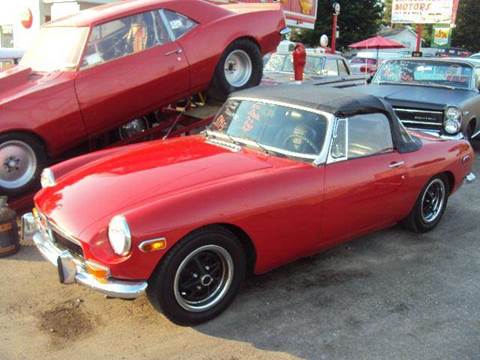 1974 MGB CONVERT for sale at Marshall Motors Classics in Jackson MI