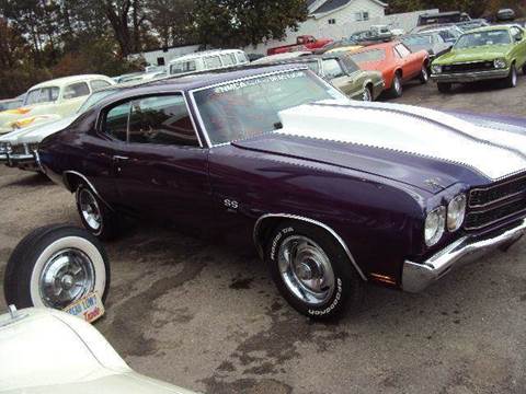 1970 chevy ss chevelle for sale at Marshall Motors Classics in Jackson MI