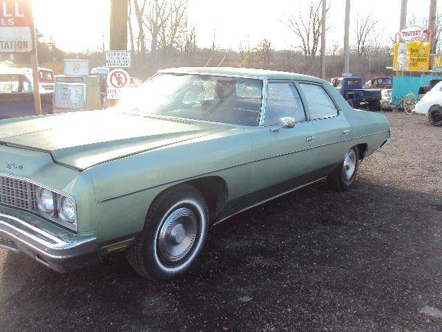 1973 Chevrolet impalla 4 dr for sale at Marshall Motors Classics in Jackson MI