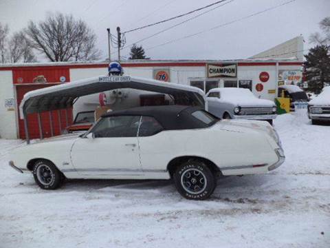 1970 olds cutlass convertable for sale at Marshall Motors Classics in Jackson MI