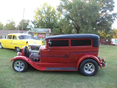 1928 chevy blown   sedan for sale at Marshall Motors Classics in Jackson MI