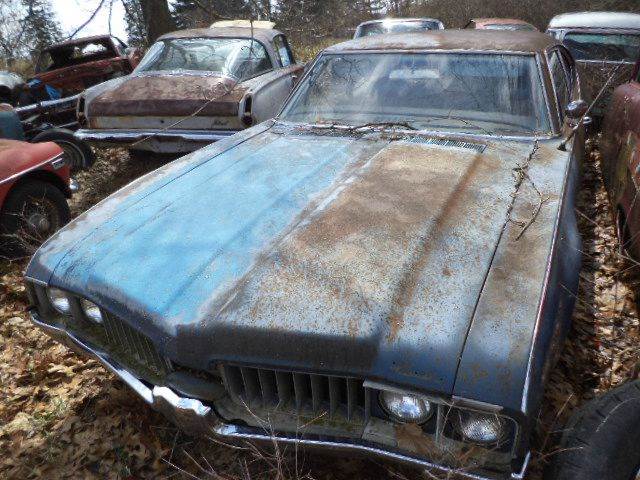 1969 olds cutlass   2 dr for sale at Marshall Motors Classics in Jackson MI