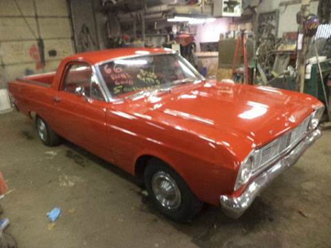 1966 Ford rancharo for sale at Marshall Motors Classics in Jackson MI