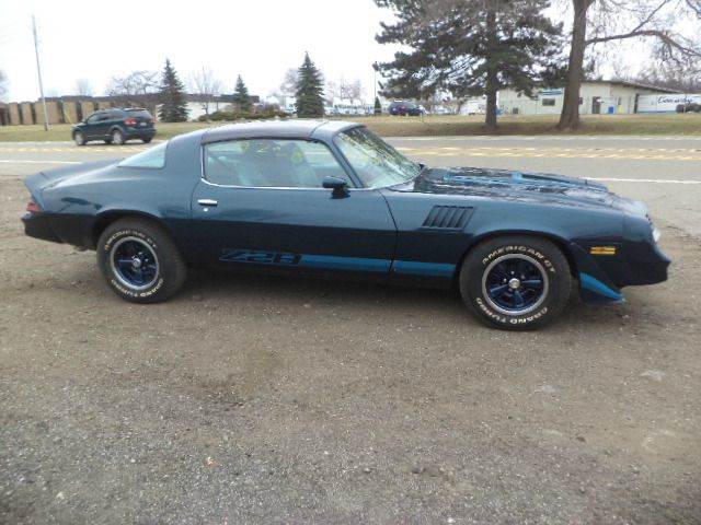 1979 chevy real             z-28 CAMARO for sale at Marshall Motors Classics in Jackson MI