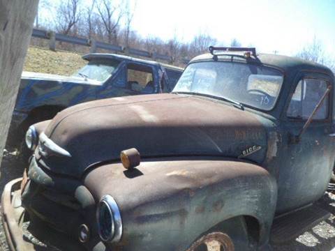 1954 chevy 1ton short for sale at Marshall Motors Classics in Jackson MI