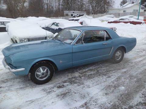 1965 Ford Mustang for sale at Marshall Motors Classics in Jackson MI