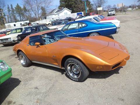 1977 Chevrolet Corvette Stingray for sale at Marshall Motors Classics in Jackson MI