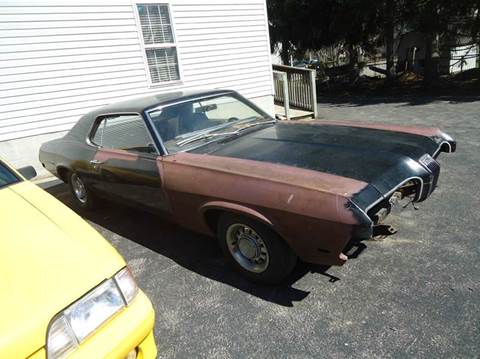 1970 Mercury Cougar for sale at Marshall Motors Classics in Jackson MI