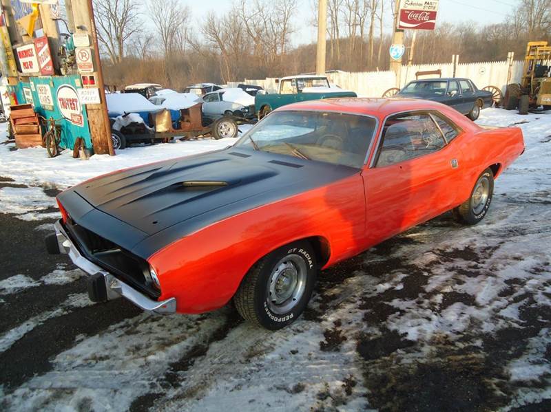 1974 Plymouth Barracuda for sale at Marshall Motors Classics in Jackson MI