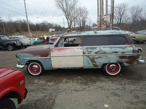 1954 Ford ranch wagon for sale at Marshall Motors Classics in Jackson MI