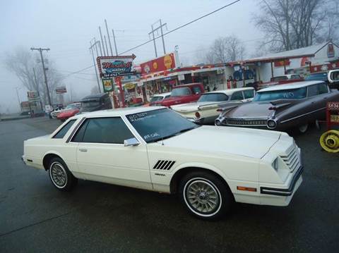 1980 Dodge Mirada for sale at Marshall Motors Classics in Jackson MI