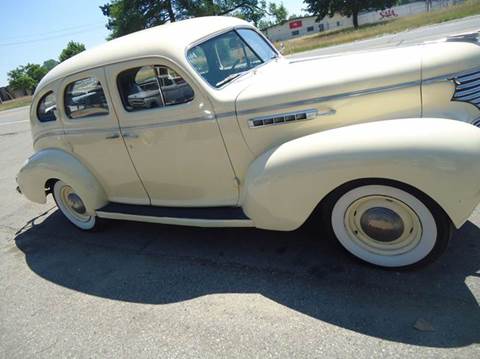 1939 Desoto 4 dr sueside  dr for sale at Marshall Motors Classics in Jackson MI